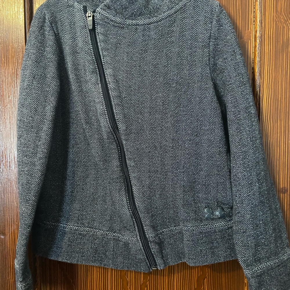 Under Armour Women's Black Herringbone Blazer